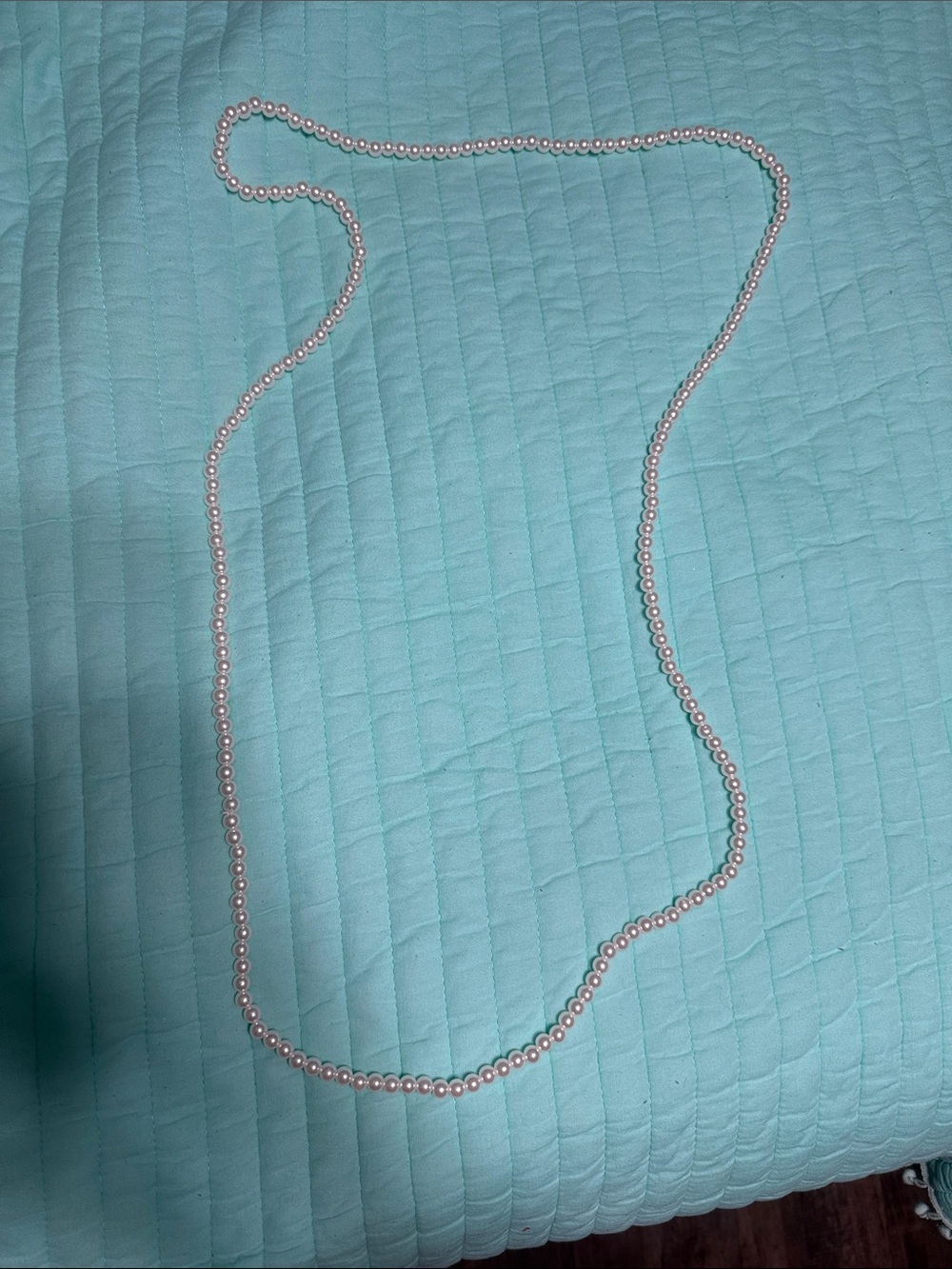 Timeless PFaux Pearl Long Necklace